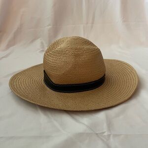 NWT! Madewell Braided Paper Hat
